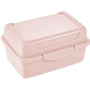 keeeper Luca Micro Nordic Grey Voedselcontainer met kliksluiting, 11 x 7,5 x 6 cm, 350 ml
