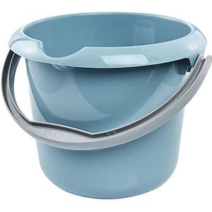 keeeper Mika emmer met geïntegreerde meetschaal en ergonomische handgreep, 5 l, Nordic Blue