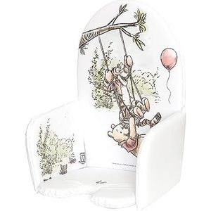 keeeper Winnie kussen voor kinderstoel, universeel voor hoge stoelen, met klittenbandsluiting, Lena, wit