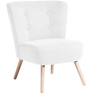 Max Winzer Fauteuil Neele velours crème