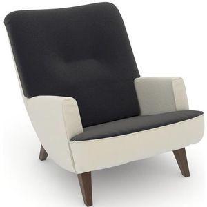 Max Winzer Loungestoel Build-a-chair Borano in retro-look, om zelf te stylen