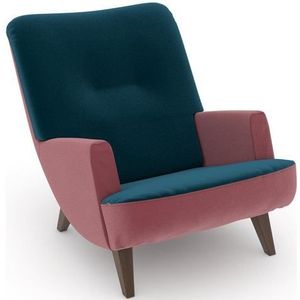 Max Winzer Loungestoel Build-a-chair Borano in retro-look, om zelf te stylen