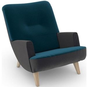 Max Winzer Loungestoel Build-a-chair Borano in retro-look, om zelf te stylen