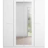 rauch Drehtürenschrank "Kleiderschrank Schrank Garderobe Garderobenschrank Stauraumwunder MODI", optional mit Spiegel MADE IN GERMANY