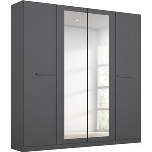 rauch Drehtürenschrank »Kleiderschrank Schrank Garderobe Garderobenschrank Stauraumwunder MODI«, optional mit Spiegel MADE IN GERMANY