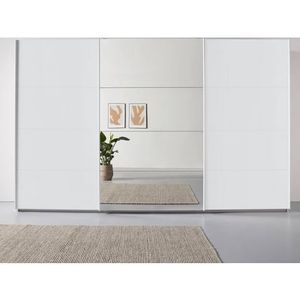 rauch Schwebetürenschrank Kleiderschrank Schrank Garderobe TOPSELLER OTELI inkl. Inneneinteilung mit 3 Innenschubladen sowie zusätzlichen Einlegeböden MADE IN GERMANY