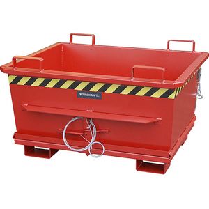 Klappbodenbehälter BKB 500, rot
