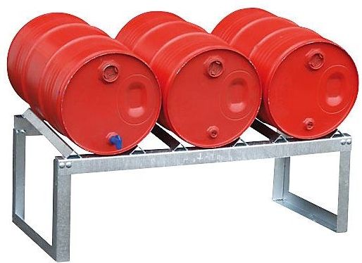 Bauer Fassauflage FA 60-3, feuerverzinkt