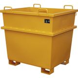 Bauer Universalcontainer UC 1000, lackiert, Gelborange