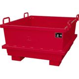 Bauer Universalcontainer UC 500, lackiert, Feuerrot