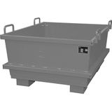 Bauer Universalcontainer UC 500, lackiert, Mausgrau