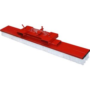 Bauer Gabelstapler-Kehrbesen SKB 200, lackiert, Feuerrot