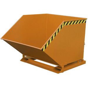 Bauer Kippmulde KK 1000, lackiert, Gelborange