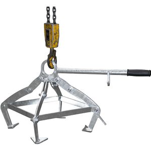 Fassgreifer 4P-D220, 10 kg, verzinkt
