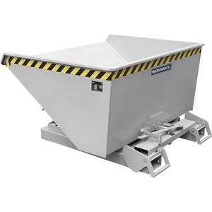 eurokraft pro Kiepbak automatisch, inhoud 0,6 m³, verzinkt
