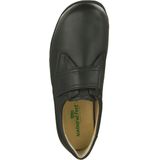 Natural Feet - Klittenbandschoen - Heren - Zwart - Leer