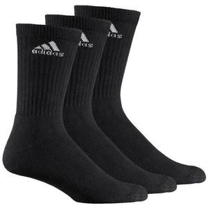 Adidas 3-pack sportsokken in de kleur zwart.