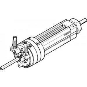 Festo Lineaire zwaai-eenheid DSL-25-80-270-CC-A-S20-B