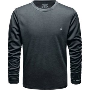 Schöffel - Wolmix Thermoshirt - Zwart - 43% Lyocell, 34% Wol, 23% Nylon