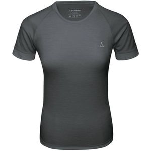 Schöffel - Merino Sportshirt - 1/2 Mouw - Zwart - Ademend Functioneel Ondergoed