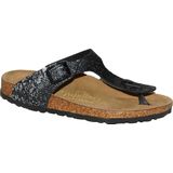 Birkenstock - Gizeh - Teenslippers - Zwart - Kurk
