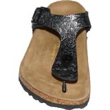 Birkenstock - Gizeh - Teenslippers - Zwart - Kurk