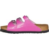 Birkenstock - Florida - Slippers - Roze - Natuur Kurk - Breed