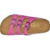 Birkenstock - Florida - Slippers - Roze - Natuur Kurk - Breed