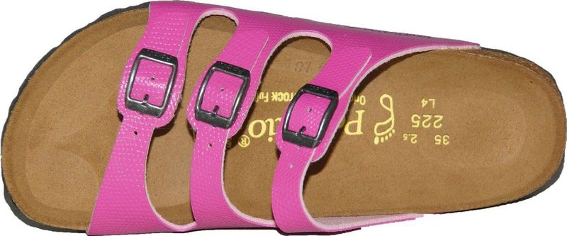 Birkenstock - Florida - Slippers - Roze - Natuur Kurk - Breed