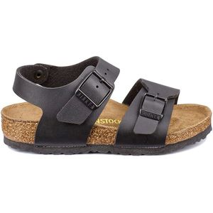 Birkenstock New York Kids Sandalen Black Narrow-fit | Zwart | Imitatieleer | Maat 39 | 187603