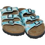 Birkenstock Florida Smal Blauwdessin