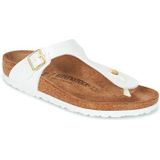 Birkenstock - Gizeh - Teenslippers - Zwart - Birko-Flor