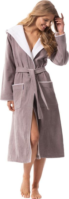 Badjas - Zacht Katoen - Met Capuchon - Oeko-Tex Goedkeuring