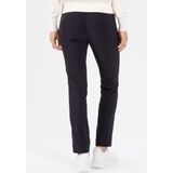 Stoffen broek met bandplooien, model 'INA'