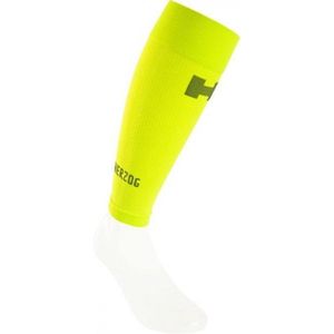 Herzog - PRO - Compressietubes - Geel - Afnemend Drukverloop van Enkel tot Knie