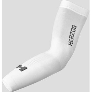 Herzog - PRO Sport Compression Armsleeves - Wit - Compressie