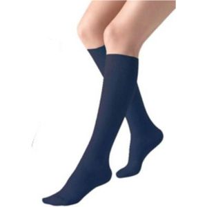 Ofa 365 Katoenen Steunkousen Marine schoenmaat 39/41 reiskousen, compressiekousen, vliegkousen ,m/v