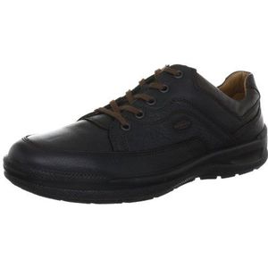 Jomos Life Casual veterschoenen voor heren, Zwart zwart zwart zwart Capucino 0020, 49 EU Breed