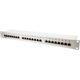 Patch Panel - 10 Inch - 12x RJ45 - CAT6 - STP - Grijs - 1U
