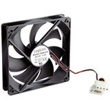 LogiLink - FAN103 - Ventilator - Zwart - 120 x 120 x 25 mm