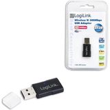 LogiLink Mini USB WiFi Adapter - 300Mbps - Nano Wireless N