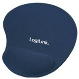 LOGILINK Maus-Pad mit Gel-Auflage, blau