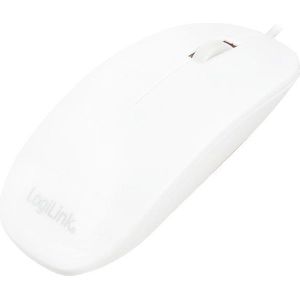 LogiLink ID0062 Mouse Optical wit flat