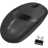LogiLink - Draadloze Optische Muis - Zwart - 2,4 GHz - USB Ontvanger