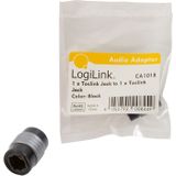 Lichtleiter-Adapter, Toslink-Kupplung auf Toslink-Kupplung - Logilink