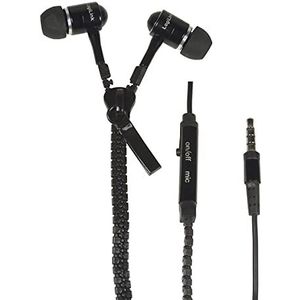 LogiLink HS0021 In-Ear Koptelefoon met Microfoon - Zwart