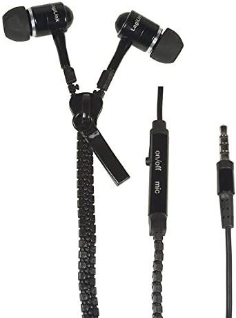LogiLink HS0021 In-Ear Koptelefoon met Microfoon - Zwart
