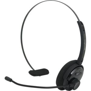 LogiLink - Bluetooth V3.0 - Draadloze Headset - Zwart - USB Type-B