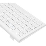 LogiLink - ID0104W - Draadloos Toetsenbord-/Muisset - Wit - 2,4 GHz