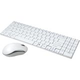 LogiLink ID0109 - Toetsenbord - Wit - Draadloos - 13 Programmeerbare Sneltoetsen